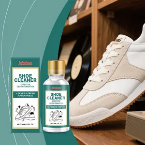 Professionelle JAKEHOE Schuhreinigerlösung mit 30-ml-Sprühflasche für weiße Sneaker