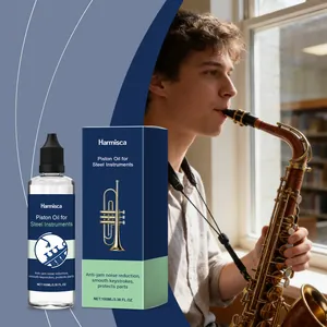Harmisca 100ml piston oil for brass instruments maintenance and lubrication