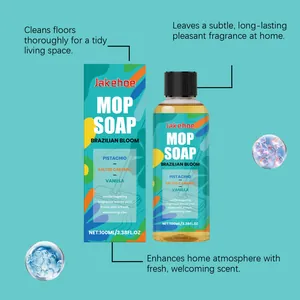 JAKEHOE Mop Soap Brazilian Bloom 100ml líquido limpiador suelos fragancia fresca
