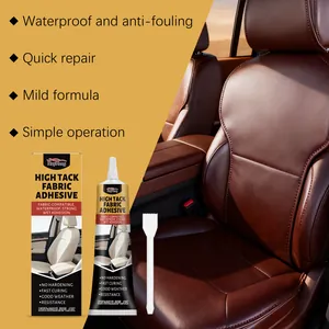 RayHong 60ml high tack fabric adhesive for leather and textile repair with applicator