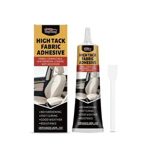 Rayhong High Tack Fabric Repair Glue Waterproof Durable Seamless Leather Adhesive With Spatula Tool For Household Car Seats