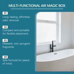 Λεπτομέρειες για το Multi-Functional Air Magic Box με μακροχρόνια αφαίρεση οσμών.