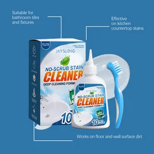 Eficaz limpiador multiusos sin frotar para superficies de cocina, baño y suelo.