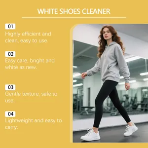 Highly effective white shoes cleaner featured with lifestyle gym sneakers for easy care