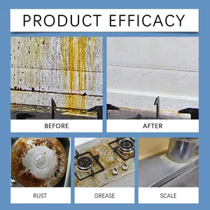 Effectiveness of multi-purpose foam cleaner on rust, grease, and scale