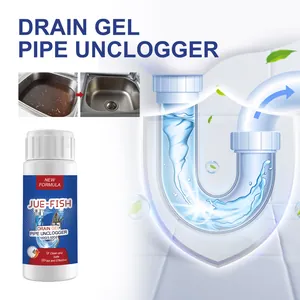 JUE-FISH Rohrreiniger Gel Schneller Effektiver Abflussreiniger Für Küche Badezimmer Waschbecken Toilette Desodorierender Rohrreiniger