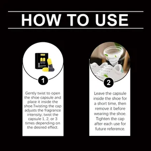 Step-by-step instruction guide for using shoe deodorizer capsules effectively