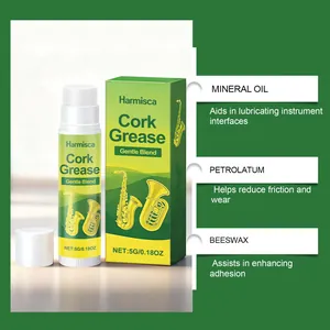 Detalle de grasa para corcho Harmisca con aceite mineral, petrolato y cera de abejas