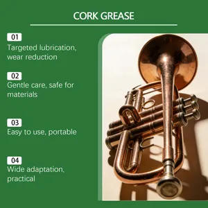 Detalles de los beneficios de la grasa para corcho en instrumentos musicales