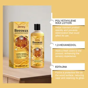 Detailed information on Jarrary beeswax furniture polish ingredients and benefits