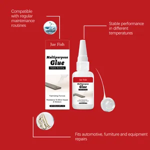Jue Fish Mehrzweck-Schnellkleber für Reparaturen an Auto und Möbeln, 20ml Flasche