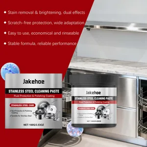 Detail of Jakehoe stainless steel cleaning paste for kitchen appliances and rust protection