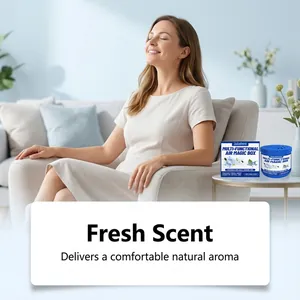 Lifestyle scene showing a woman enjoying the fresh scent from the air magic box.