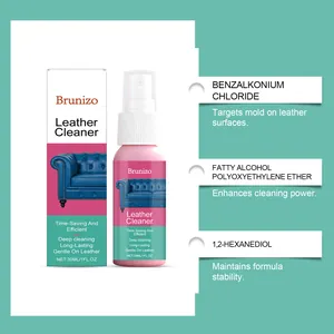 Dettagli ingredienti del detergente per pelle Brunizo per pulizia profonda 30ml