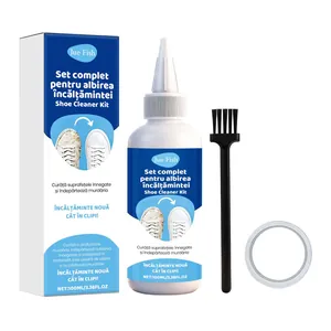 Professional JUE FISH shoe cleaner kit for whitening and stain removal