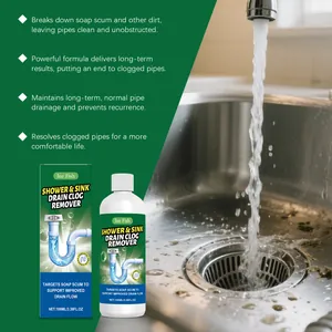 Professioneller Jue Fish 100ml flüssiger Abflussreiniger für Dusche und Spüle