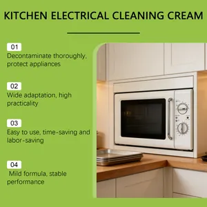 Crème de nettoyage douce professionnelle pour appareils de cuisine et micro-ondes