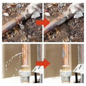 Hochtemperaturbeständiger Industrie-Reparaturkleber für undichte Kupferrohrsysteme