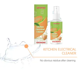 Detailansicht von Jakehoe 50ml Küchenelektroreiniger-Spray und Verpackung