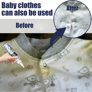 Efficace smacchiatore per vestiti gialli dei neonati dimostrazione prima e dopo
