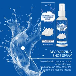 Professional shoe and sock deodorizing spray for fresh and odor-free footwear