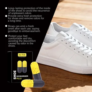 Jue Fish shoe deodoriser pills for long-lasting odor removal and fresh protection