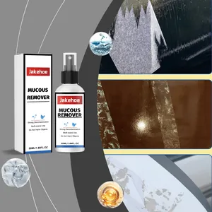 Spray dissolvant d'adhésif Jakehoe avec panneaux de démonstration de nettoyage