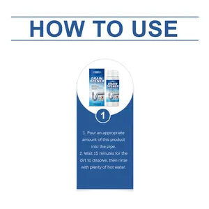 Detailed step-by-step instruction guide for using Jakehoe drain opener and unblocker effectively