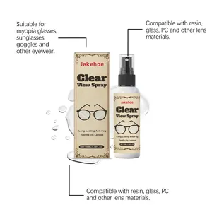 Spray antivaho Jakehoe de 100ml con guía de compatibilidad de lentes