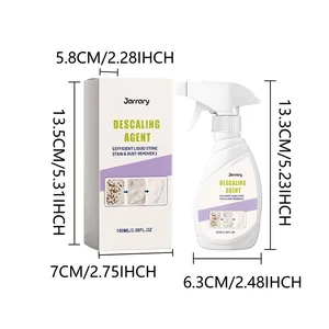 Dimension specifications and packaging of Jarrary efficient liquid stone stain and rust remover