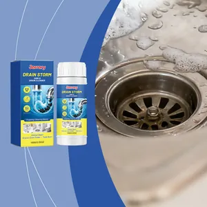 Effective foaming sink and drain cleaner by Jarrary for kitchen and bathroom plumbing