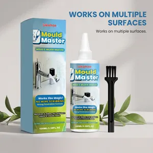 Kit Jakehoe antimuffa con flacone da 100ml, confezione e spazzola per pulizia domestica