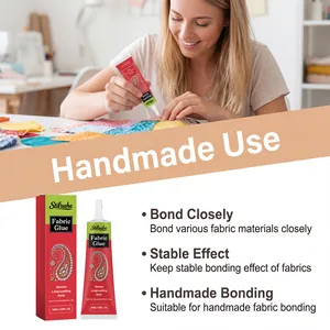 Stilruhe fabric glue for handmade DIY projects and household fabric bonding repair