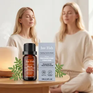 Detailansicht von Jue Fish Weihrauchöl mit Aroma-Diffusor in einer beruhigenden Szene