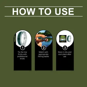 Guide détaillé étape par étape pour utiliser et stocker la ligne de pêche lisse HozoneX