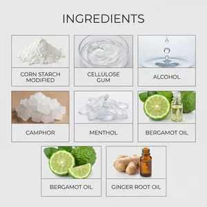 Gedetailleerde ingrediëntenlijst voor MOONSPRY mierenlokspray met natuurlijke oliën