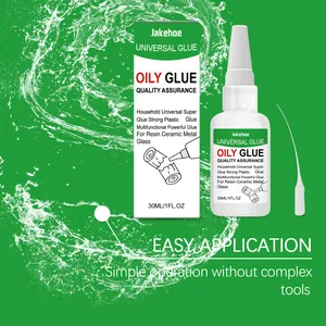 High-strength waterproof oily glue for DIY repair on metal, ceramic, and glass