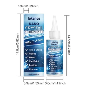 Πράκτορας επίστρωσης Jakehoe Nano Crystal 100ml με λεπτομερείς διαστάσεις προϊόντος