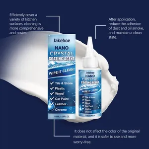 Λεπτομερής προβολή του Jakehoe Nano Crystal Coating για πέτρα, πλακάκια, ξύλο και επιφάνειες.