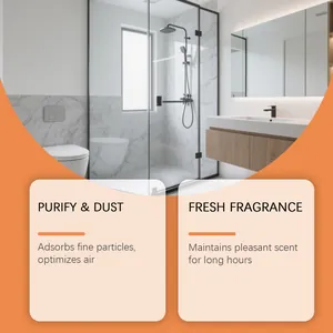 Désodorisant JAKEHOE absorbe la poussière et garde la salle de bain fraîche longtemps