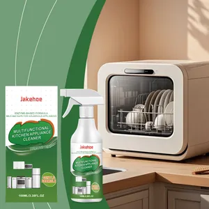 JAKEHOE Kitchen Appliance Cleaner Enzyme Formula Mild Degreaser Spray for Microwave Oven Refrigerator Cleaning 100ml