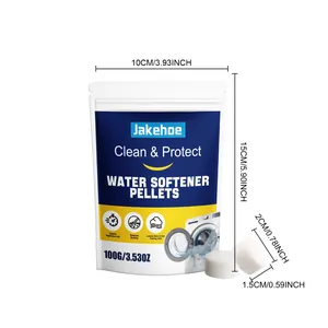 Jakehoe Wasserenthärter-Pellets für die Entkalkung von Waschmaschinen und Geräten