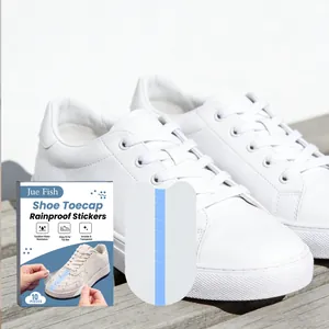 Pegatinas Impermeables Transparentes Invisibles para la Puntera del Zapato Resistentes al Desgaste y Anti Manchas Película de PU Protectora 10 Piezas