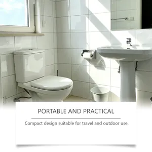 Compact and portable urine solidifier design suitable for travel and outdoor use
