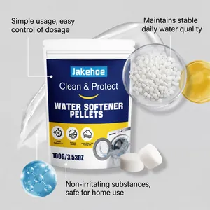 Details der Jakehoe Wasserenthärter-Pellets und Vorteile für Haushaltsgeräte