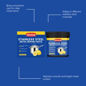 Details von Jakehoe 100g Edelstahl Metall Reparaturpaste Verpackung und Behälter Glas