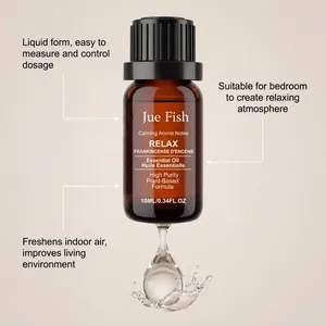 Detailansicht von Jue Fish Weihrauch Ätherisches Öl 10ml Flasche mit Produktvorteilen