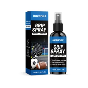 Set spray antiscivolo professionale HozoneX 100ml con scatola per guanti e racchette
