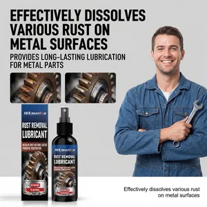 Professional Hikmarion rust removal spray effectively dissolves rust on metal gear surfaces