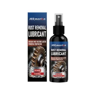 Professional Hikmarion 100ml rust removal lubricant spray for metal maintenance and cleaning